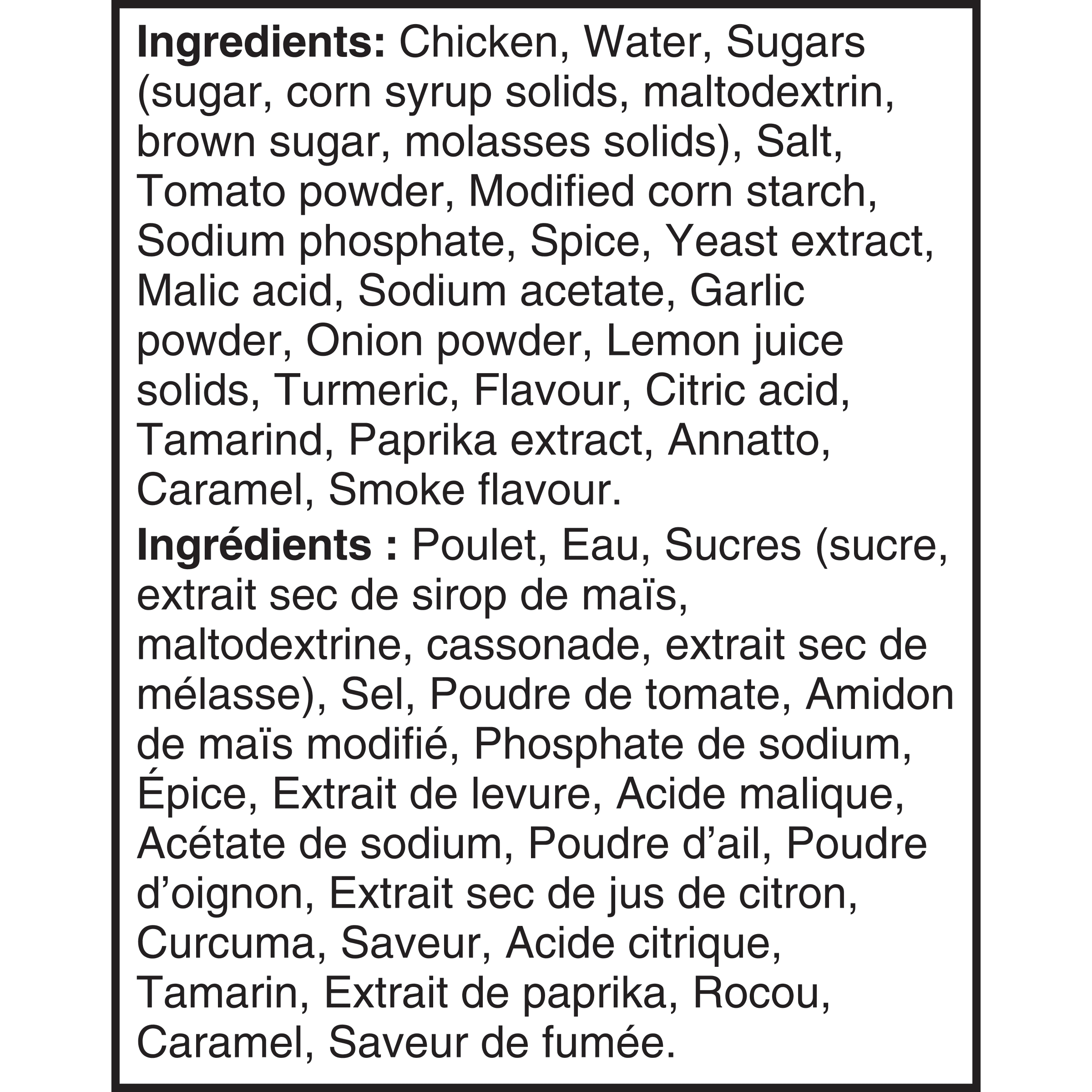 Deli Express Pilons de poulet barbecue 675 g