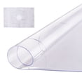 thumbnail image 1 of VEVOR PVC Table Protector 48 Inch Round Clear Plastic Desk Protector 2.0mm Thick, 1 of 9
