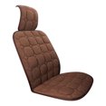 thumbnail image 3 of Agiferg Warm Plush Car Seat Cover Bundle Free Winter Keep Warm Front Rear Pad Silk Cotton Filling, 3 of 7