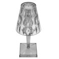 thumbnail image 4 of Tbest Crystal Table Light, Prism Desk Lamp Three Gears Adjustable Beautiful Transparent Prism For Gifts For Bar Hotel For Home For Decoration, 4 of 8