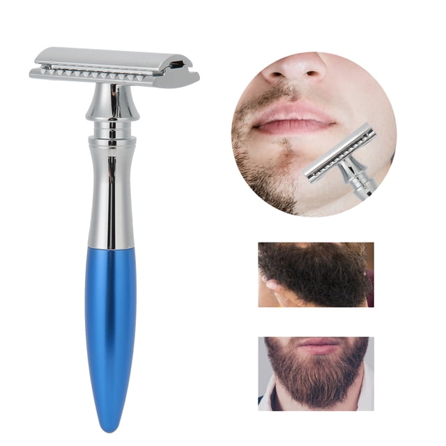 Retro Safety with Double Edge , Manual Razors for Thorough and Refreshing , Suitable for Different Face Shapes, Both Men and Women