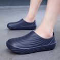 thumbnail image 2 of Dakaela Chef Shoes for Men Nonslip Water Proof Garden Kitchen Work Clogs Comfortable Nursing Mules, 2 of 8