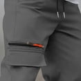 thumbnail image 2 of Ceisia Men's Relaxed Straight Cotton Gift Cargo Multi-pocket Pants Soft Abrasion-resistant 3D Pockets Multi-Color, 2 of 5