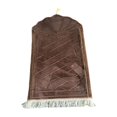 thumbnail image 4 of mmirethe Stylish Soft Muslim Carpet Area Rugs Eid Wedding Birthday Present Light Coffee 65 x 110cm 1Set, 4 of 6