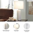 thumbnail image 4 of Signature Design by Ashley Steuben Ceramic Table Lamp in White (Set of 2), 4 of 11