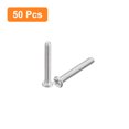thumbnail image 3 of Unique Bargains M1.4x0.3x10mm Lot de 50 Vis Plates Rondes en Métal pour Machine à Entraînement Phillips, 3 of 5