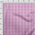 thumbnail image 3 of oneOone Tissu Jersey Coton Fuchsia Rose, Impression par Yard 58 Pouces de Large, 3 of 4