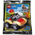 thumbnail image 1 of LEGO City: Fireman Clemmons Minifigure with Fire Quad, 1 of 5