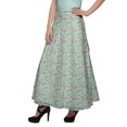 thumbnail image 3 of Moomaya Jupes pour Femmes Longues en Rayonne Imprimée Vêtements d'Été Décontractés, 3 of 6
