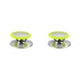 thumbnail image 4 of kurtrusly Stainless Steel Anti-scald Pot Cover Knob Replacement Household Kitchen Pan Lid Handle Upgrade Modified Accessories Green Large 2Set, 4 of 6