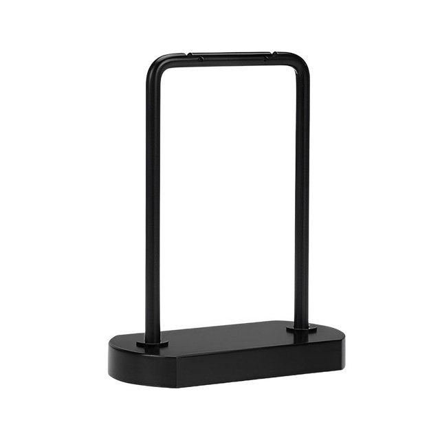 Wweixi Display Rack Necklace Holder Fine Workmanship Compact Size Exquisite Smooth Surface Pendant Stand Attractive Jewelry Supplies Black
