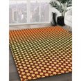 thumbnail image 3 of Ahgly Company Machine Washable Indoor Rectangle Transitional Golden Brown Yellow Area Rugs, 5' x 8', 3 of 7