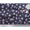 thumbnail image 2 of Soimoi Poly Georgette Fabric Artistic Flower Print Fabric by The Yard 52 Inch Wide, 2 of 3