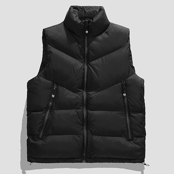 Pisexur Jackets for Men Work Jacket Standing Collar Multiple Pockets Outdoor Photography And Sports Jacket Coat Black,2XL