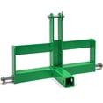 thumbnail image 1 of 3 Point Tractor Hitch, 3 Pt Quick Hitch Adapter with 2" Receiver & Weight Brackets for Category 1 Tractors, 1 of 6