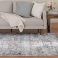 thumbnail image 1 of Tapis tissé violet et ivoire Banburry, 1 of 7