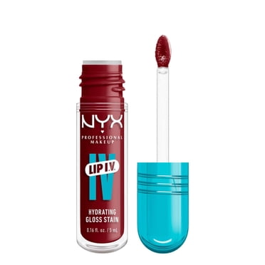 NYX Professional Makeup Lip IV Hydrating Gloss Stain, Lip Tint, Infused with Vitamins & Coconut Water
