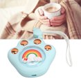 thumbnail image 3 of Electric Hand Heater, USB Hand Warmer Rechargeable Fast Heating 1200mAh Cute Cat Claw  for Camping, 3 of 8