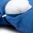 thumbnail image 3 of LeisureMod Coussin pour Chaise Oeuf Suspendue d'Extérieur pour 2 Personnes, Toutes Saisons, Bleu, 3 of 6