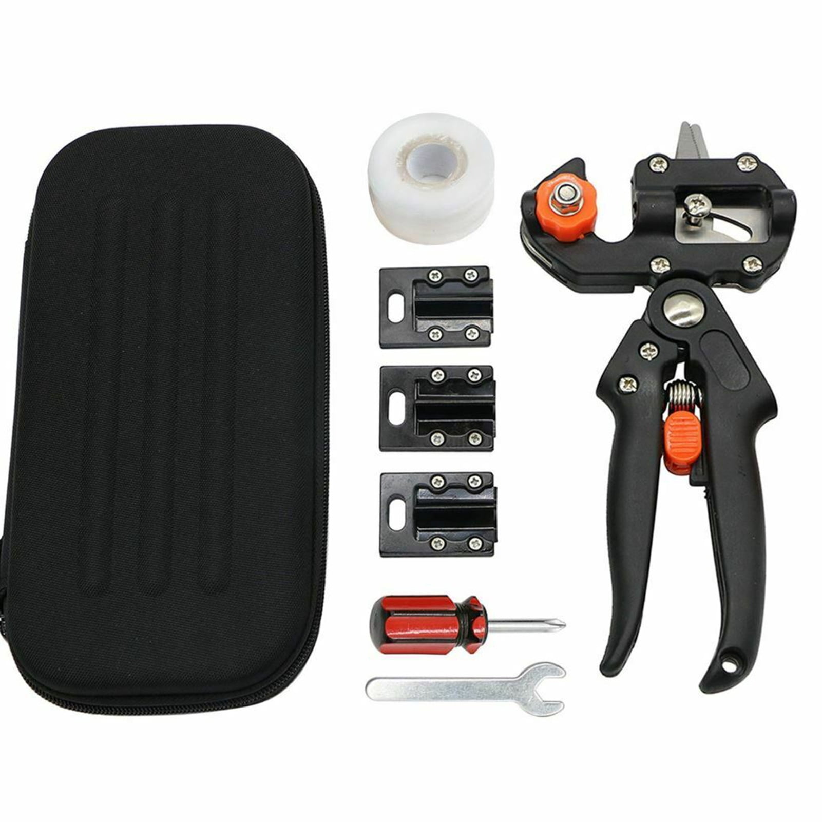 Garden Tree Nursery Grafting Pruning Pruner Shears Cutting Tool Kit with Film Tape