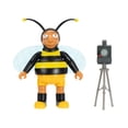 thumbnail image 1 of The Simpsons 5 Inch Figure - Bumblebee Man with Video Camera, 1 of 1