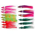 thumbnail image 4 of Lefu 20pcs Artificial Octopus Squid Soft Fishing Lures Bait Saltwater Colorful 5-16cm, 4 of 7