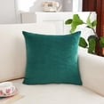 thumbnail image 4 of Dvruxg Velvet Throw Pillow Covers 16x16 Inch - Soft Square Decorative Cushion Cover for Couch, Sofa, 4 of 5