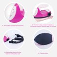 thumbnail image 3 of Generic Compact Travel Iron for DIY & Crafts, Fast Heating 180°C, Lightweight & Portable, Dual Voltage 110V, ABS Material, EU/US Plug Options, 3 of 6