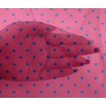 thumbnail image 4 of oneOone Viscose Chiffon Fabric Polka Dots Printed Craft Fabric BTY 42 Inch Wide, 4 of 4