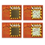 Thanksgiving BINGO Scratch Off Game Card - 26 Pack