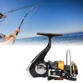 thumbnail image 1 of Spincasting Fishing Reel, Oxidised Finish Solid Brake System High Speed Ratio Chamfered Design Long Cast Nylon and Metal Fishing Reel  for Fishing Rods AE4000,AE5000,AE6000,AE7000, 1 of 8