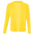 thumbnail image 5 of cfhntfmh Cardigan Grande Taille pour Femmes Mode à devant Ouvert Manches Longues Tuniques Chemises Automne Formel Travail Bureau Cardigans, 5 of 5