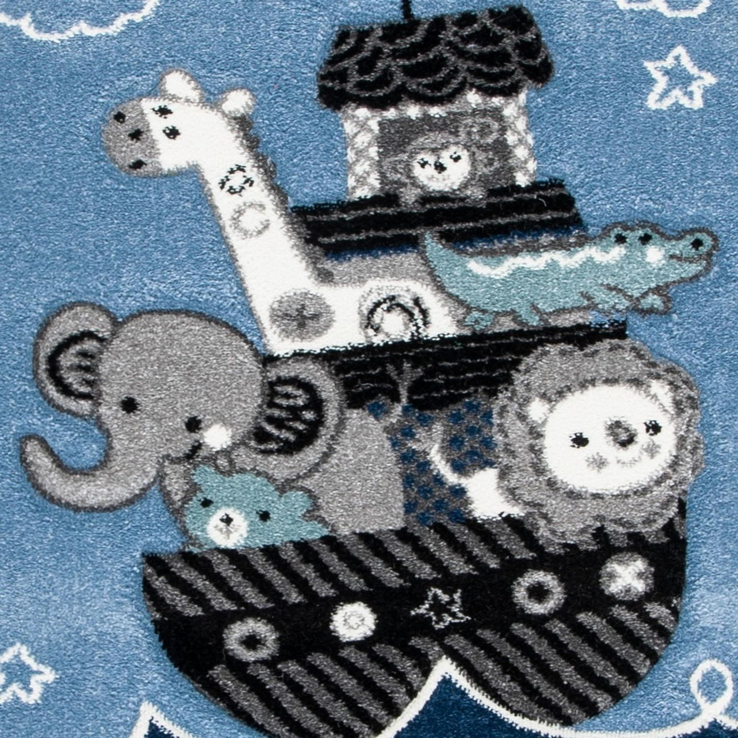 Safavieh Carousel Kids Patton Animals on Board Area Rug