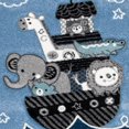 thumbnail image 4 of Safavieh Carousel Kids Patton Animals on Board Area Rug, 4 of 8