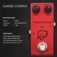 thumbnail image 1 of Portable Guitar Effect Pedal Distortion Delay Chorus Tremolo Digital Overdrive, 1 of 8