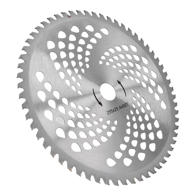 Lawn Mower Cutting Disc, Durable 60 Teeth Brush Cutter Saw Blade High Speed Steel For Crop