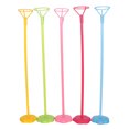 thumbnail image 1 of 5pcs Table Balloon Stand Reusable Balloon Holder Balloon Stand Kit Balloon Support Holder Set (Red+Yellow+Blue+Green+Pink), 1 of 9