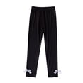 thumbnail image 1 of QIPOPIQ Girls' Basic Solid Full Length Cotton Soft Leggings Clearance, 1 of 1