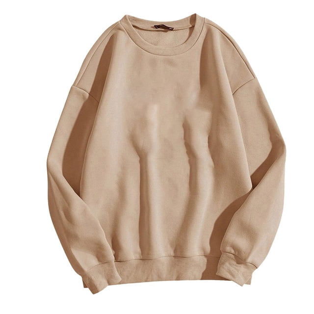 KIHOUT Sweatshirts Man Winter Long Sleeve Solid Color Contrast Design Sweater Cardigan KH/L