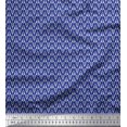 thumbnail image 1 of Soimoi Polyester Crepe Fabric Leaves Small Print Sewing Fabric Yard 42 Inch Wide, 1 of 3