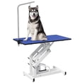thumbnail image 1 of PawHut Height Adjustable Pet Grooming Table for Dogs Blue, 1 of 10
