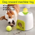 thumbnail image 2 of XZNGL Dog Slow Feeder Toy Tennis Ball Thrower Food Rewarded Machine Training Pet Toy, 2 of 9