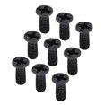 thumbnail image 4 of 50Pcs Countersunk Cross Screws DIN 965 Black Galvanized Machine Screw Assortment Kit, 4 of 7