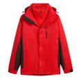 thumbnail image 1 of RKSTN Jackets for Men Fashion Fallow Three-In-One Two-Piece Outdoor Jacket Long Sleeved Coat Fall and Winter Long Sleeve Jacket Coats, 1 of 2