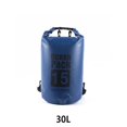 thumbnail image 2 of Waterproof Bags Multifunctional Outdoor Backpack Large-Capacity Equipment Foldable Kayak Rafting Bag Pool Beach Sports Dark Blue 30L Shoulders, 2 of 9