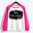 thumbnail image 5 of T-shirt Imprimé Oversized Sweatshirt for Women 2023 à Manches Long Col Rond Casual Tops Sweatshirt, 5 of 5