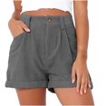 thumbnail image 1 of Birdeem Shorts pour Femmes Unis avec Poches Tenue Décontractée Shorts d'Entraînement Pantalons, 1 of 9