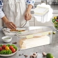 thumbnail image 2 of Deals of The Day Clearance! Refrigerator Storage Box, Food-Grade Sealed Preservation Box, Kitchen Storage Container with Lid for Garlic, Ginger, Spaghetti, and Produce, 2 of 6