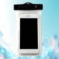 thumbnail image 2 of Waterproof Clear Sensitive PVC Touch Screen Phone Case for Phone Bag PVC Waterproof Smartphones up to 5.8 inch, 2 of 2