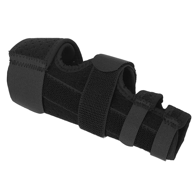 Metacarpal Brace for Finger Injuries - Sturdy Aluminum Design, Adjustable Support for Healing and Everyday Tasks - Relieves Pain in Fingers or Knuckles